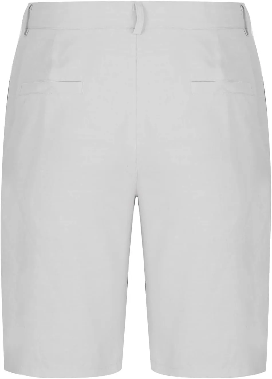 Mens Cotton Linen Shorts Flat Front Business Casual Dress Pants Button Up Elastic Waist Summer Beach Slim Fit Short