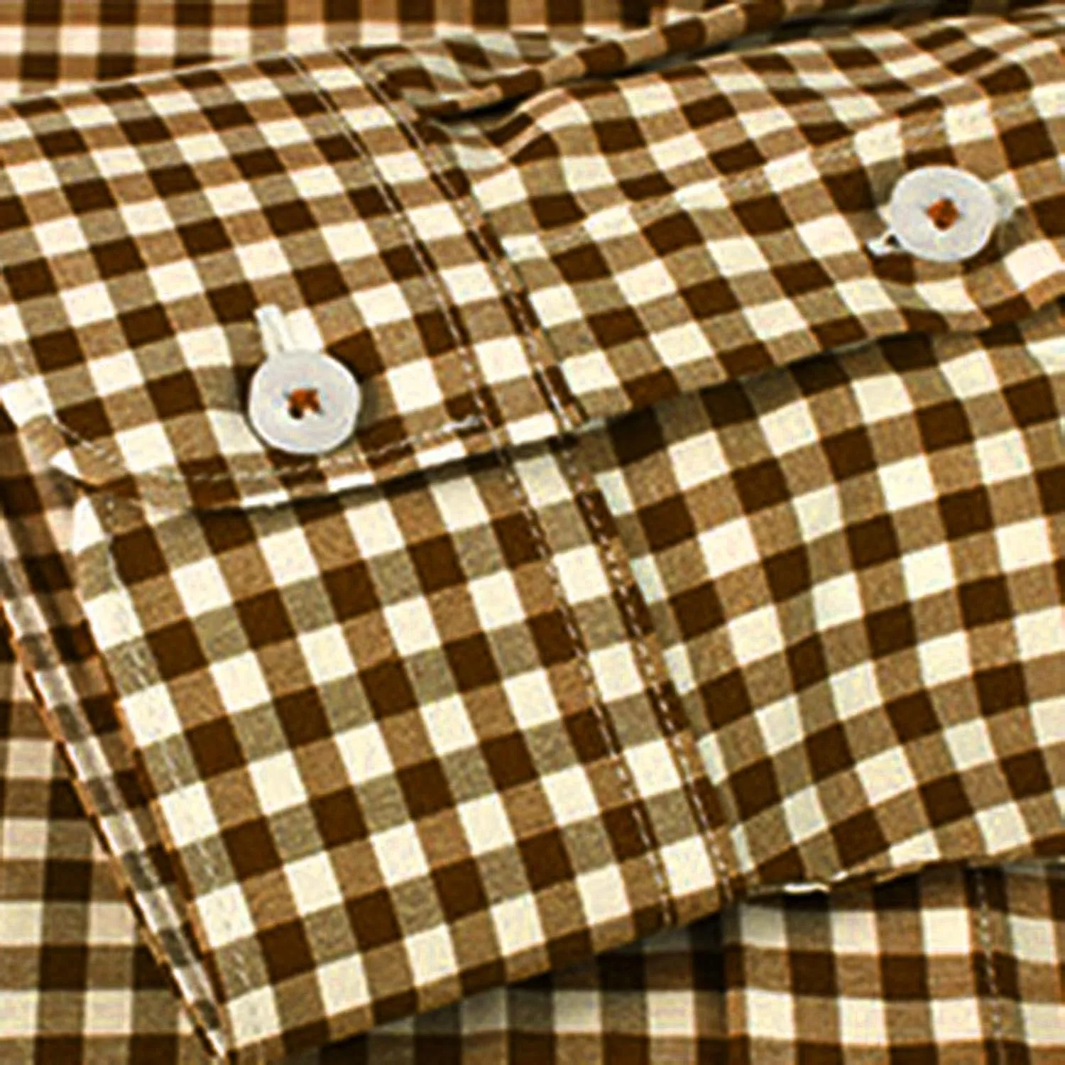 Men's Dress Shirt Long Sleeve Plaid Button Down Collared Shirts Slim Fit Office T-Shirt Business Casual Stretchy Fashion