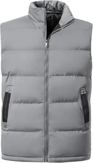 Men's Outerwear Vests Winter Warm Outdoor Padded Puffer Lightweight Vest
