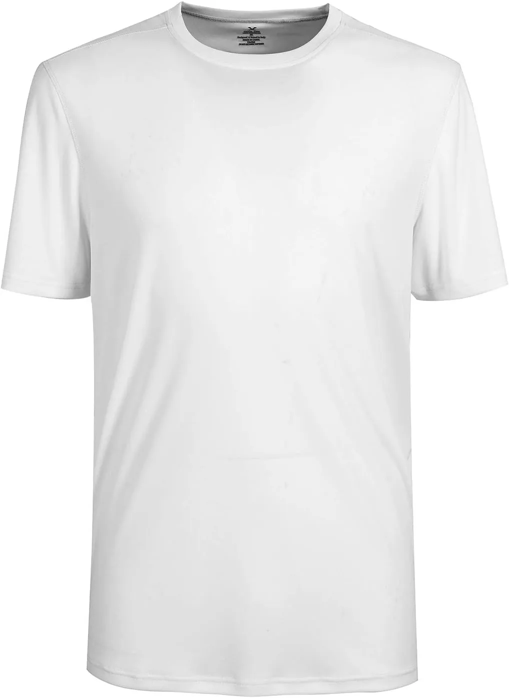 Mens Quick Dry Fit Mositure Wicking Athletic Performance T Shirt -Crewneck Outdoor Activewear Tops