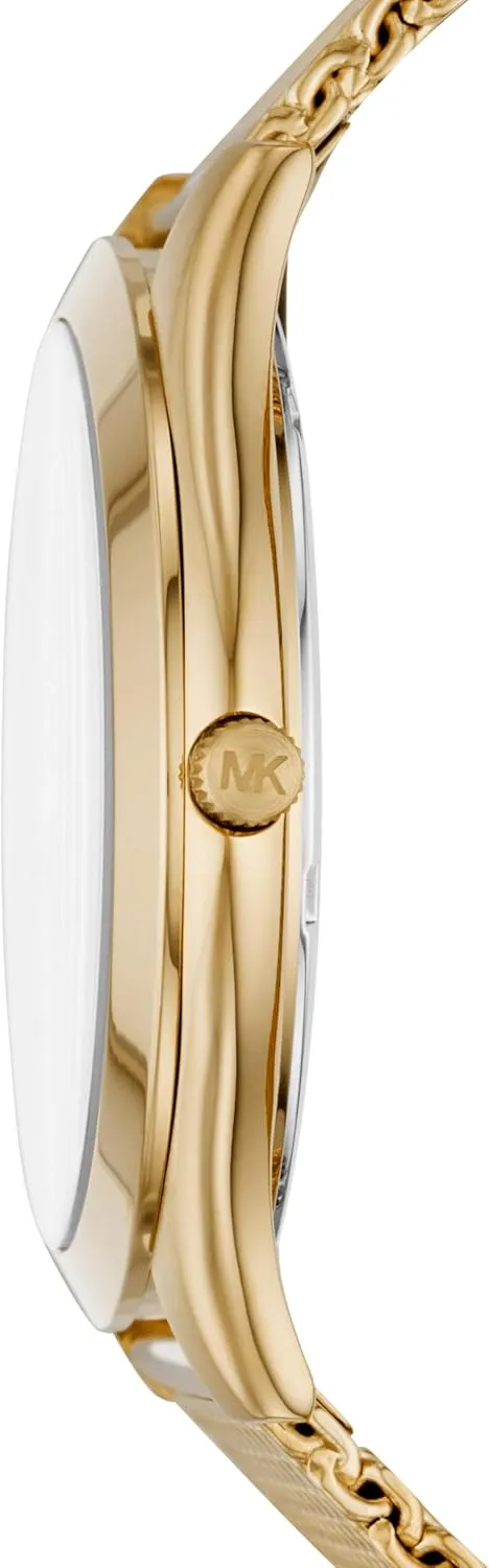 Michael Kors Oversized Slim Runway Men's Watch, Stainless Steel Watch for Men