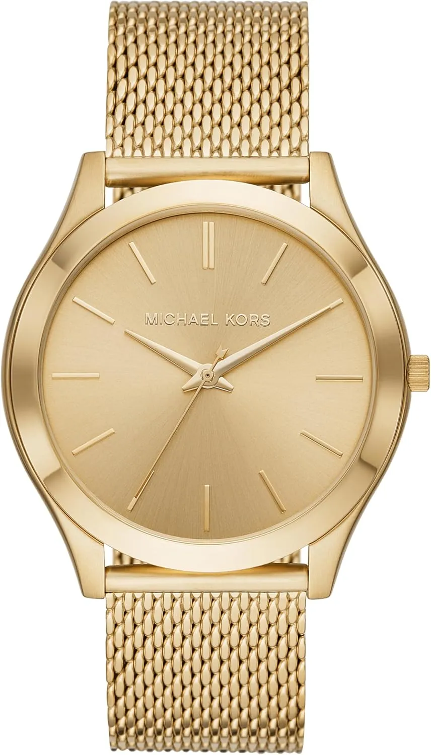 Michael Kors Oversized Slim Runway Men's Watch, Stainless Steel Watch for Men