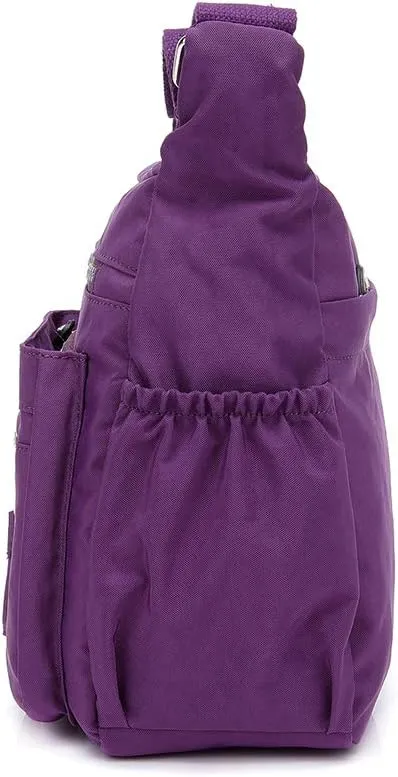 MINTEGRA Crossbody Bag for Women Nylon Waterproof Shoulder Purse Messenger Bag Lightweight Pocketbooks