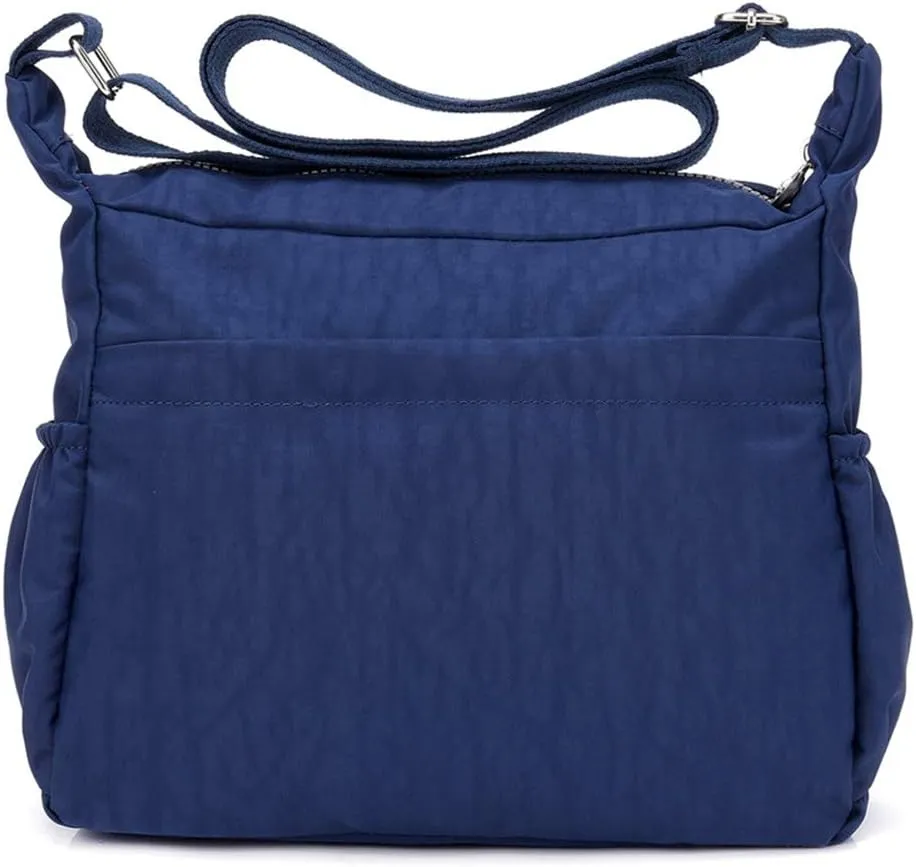 MINTEGRA Crossbody Bag for Women Nylon Waterproof Shoulder Purse Messenger Bag Lightweight Pocketbooks