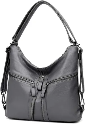 MINTEGRA Handbags Bag for Women Shoulder Bag Rucksack PU Leather Backpack Tote Bag Satchel Purses