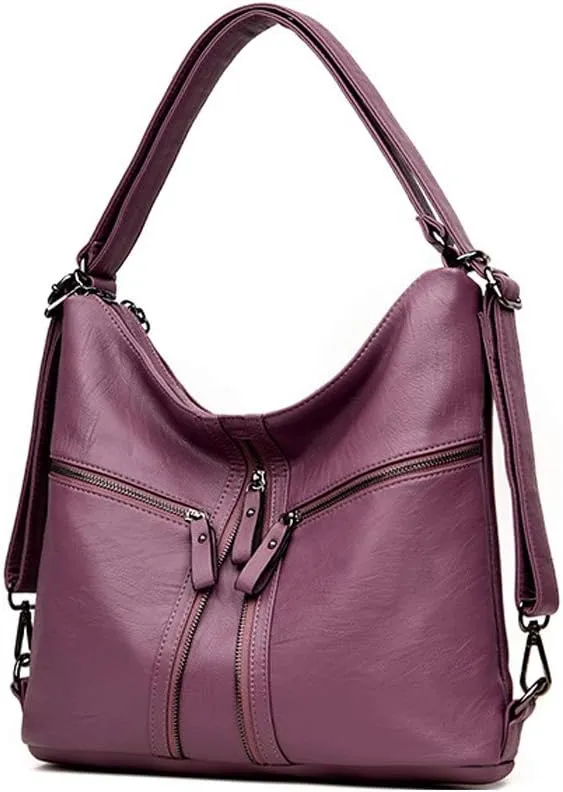 MINTEGRA Handbags Bag for Women Shoulder Bag Rucksack PU Leather Backpack Tote Bag Satchel Purses