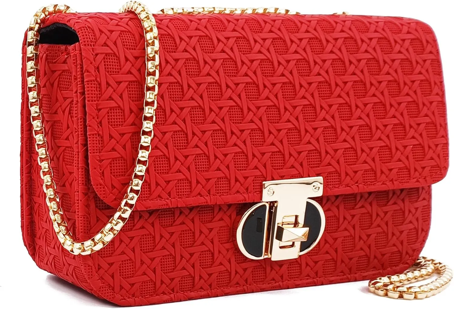 PORT&LOTUS Mini Shoulder Bag for Women PU Leather Small Bags for Women Little Tote Bag Women Purses