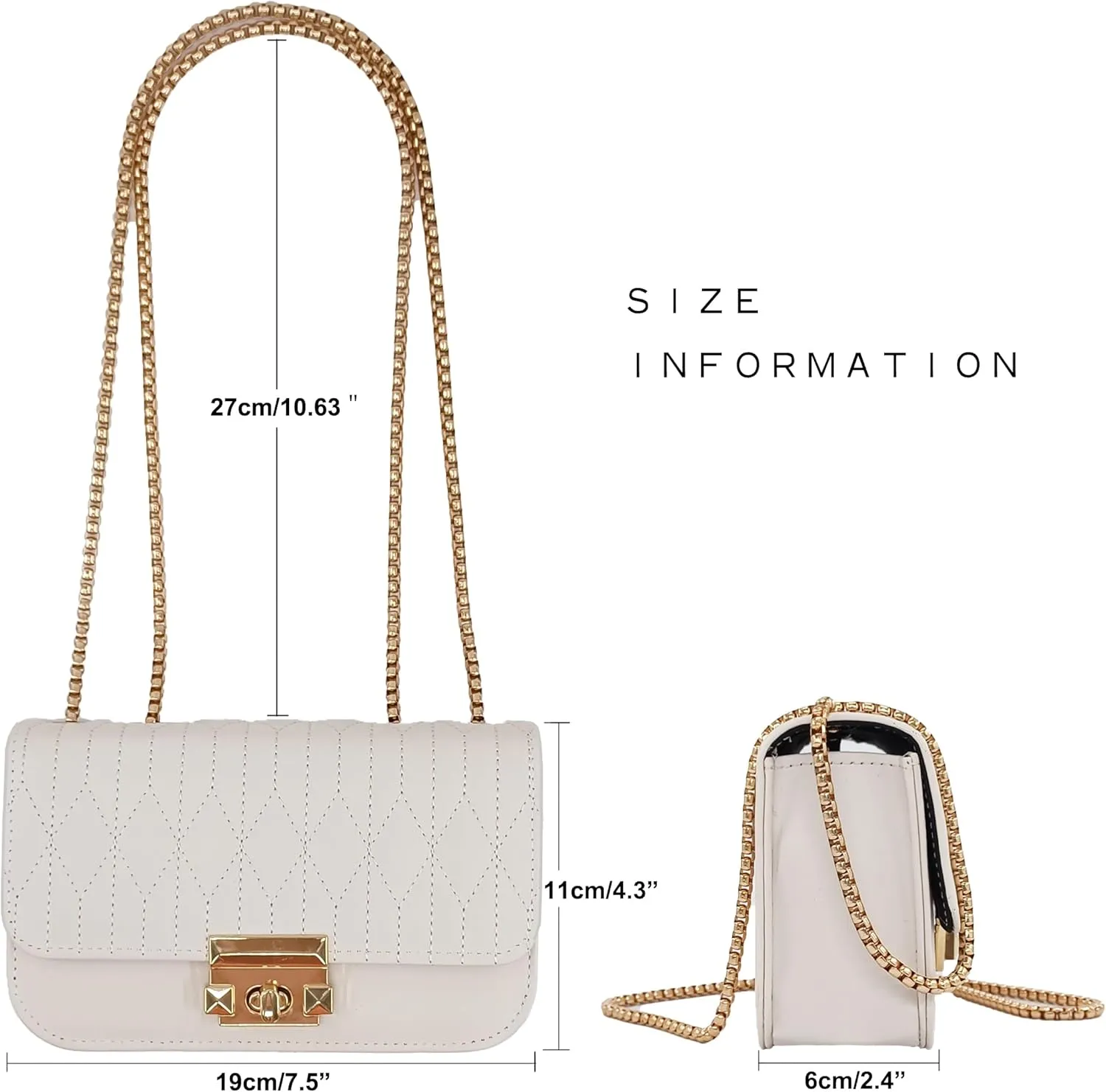 PORT&LOTUS Mini Shoulder Bag for Women PU Leather Small Bags for Women Little Tote Bag Women Purses