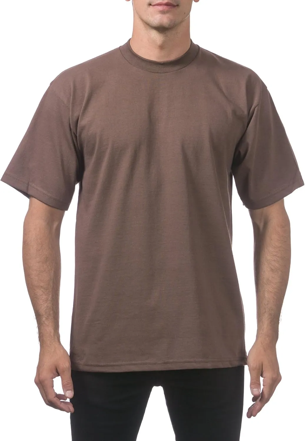 Pro Club Men's 3-Pack Heavyweight Cotton Short Sleeve Crew Neck T-Shirt
