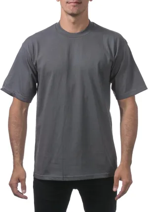 Pro Club Men's Heavyweight Cotton Short Sleeve Crew Neck T-Shirt