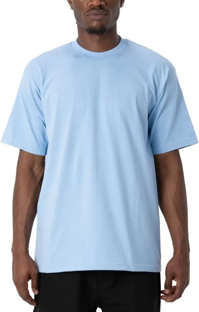Pro Club Men's Heavyweight Cotton Short Sleeve Crew Neck T-Shirt