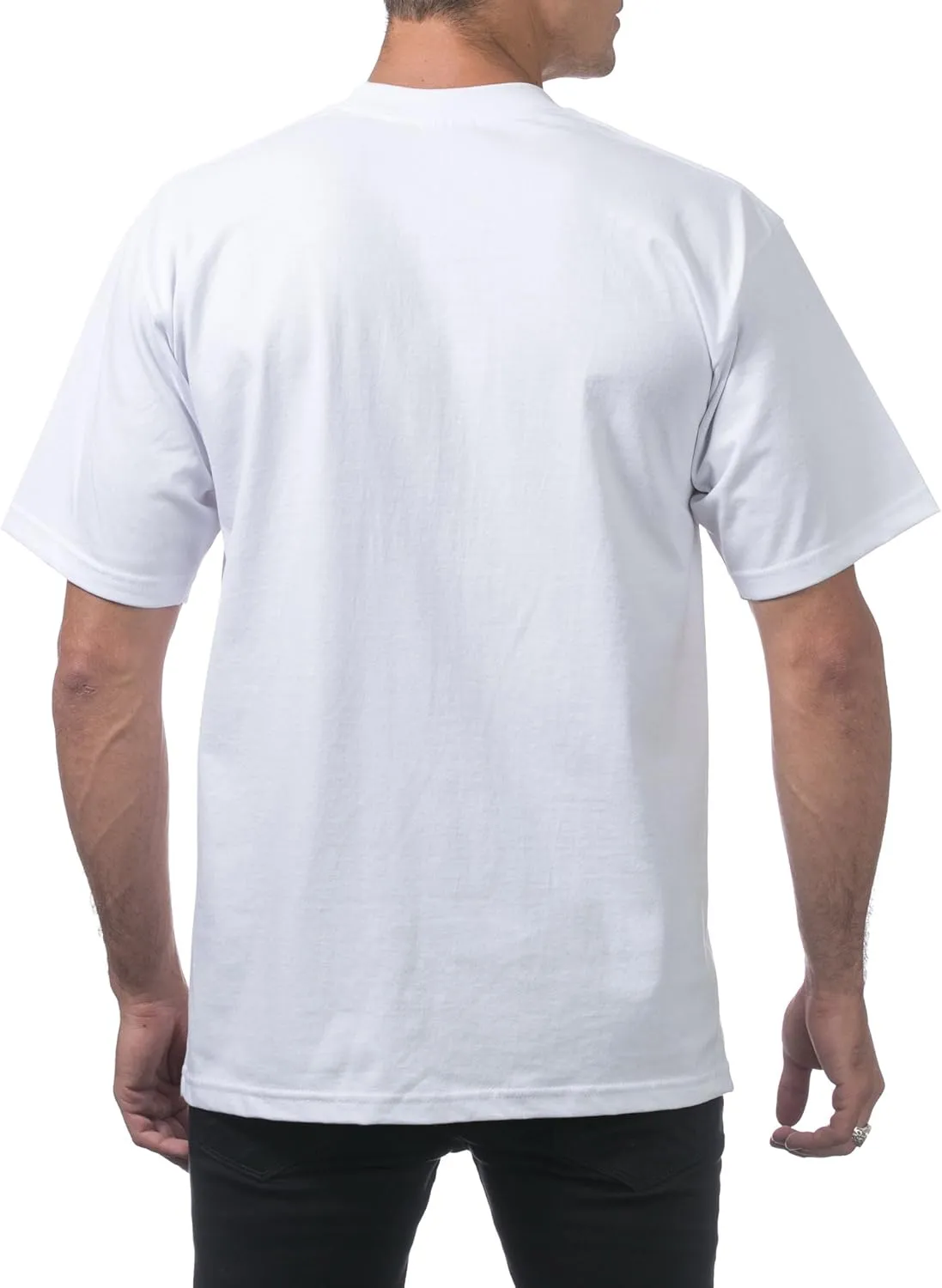 Pro Club Men's Heavyweight Cotton Short Sleeve Crew Neck T-Shirt