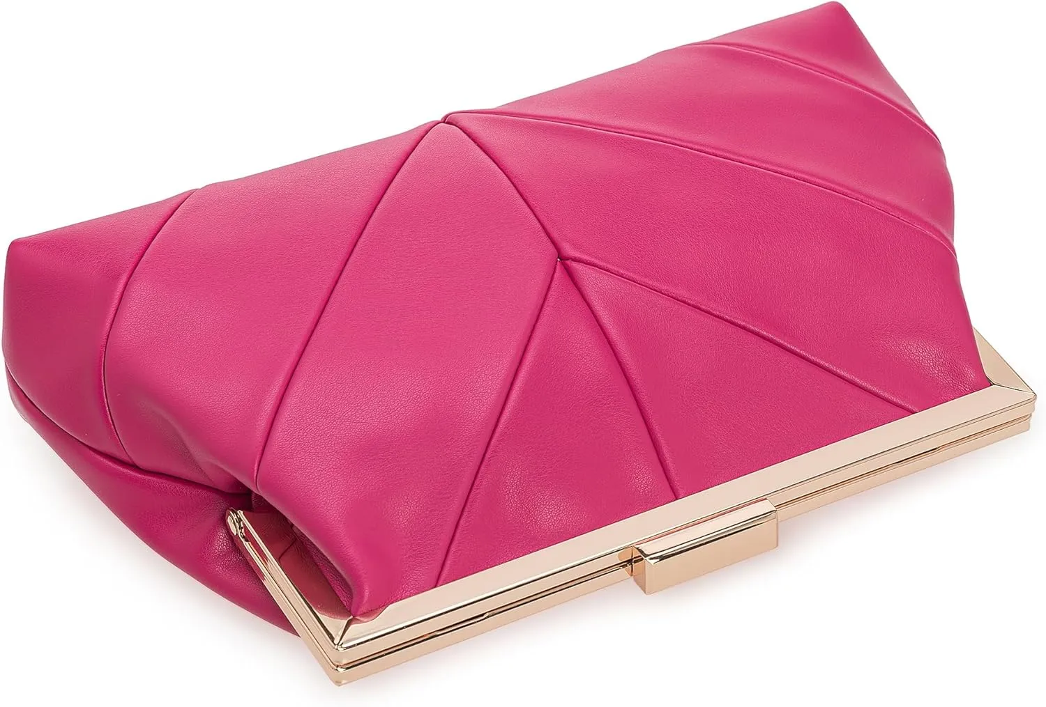 PU Clutch Purse for Women Dressy Evening Bag Formal Handbag for Wedding, Prom, Cocktail Party