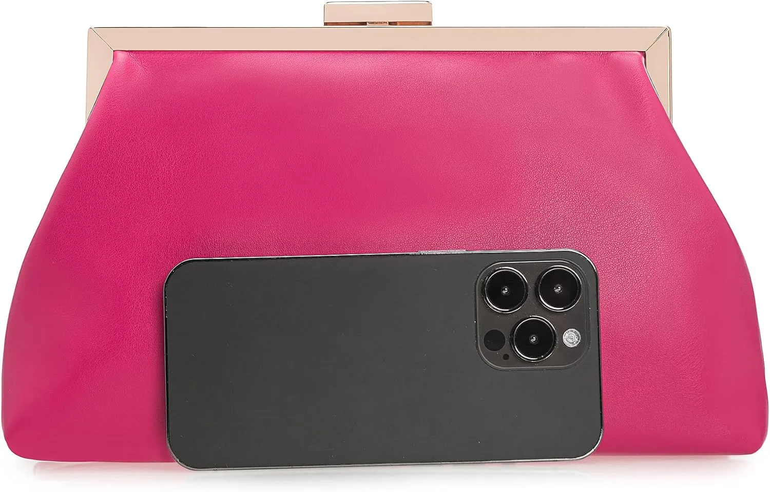 PU Clutch Purse for Women Dressy Evening Bag Formal Handbag for Wedding, Prom, Cocktail Party