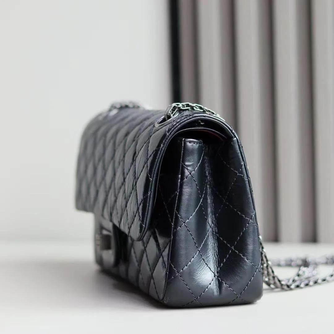 Quilted Shoulder Bag for Women, Handbag with Chain Strap, High-end Feel Purse