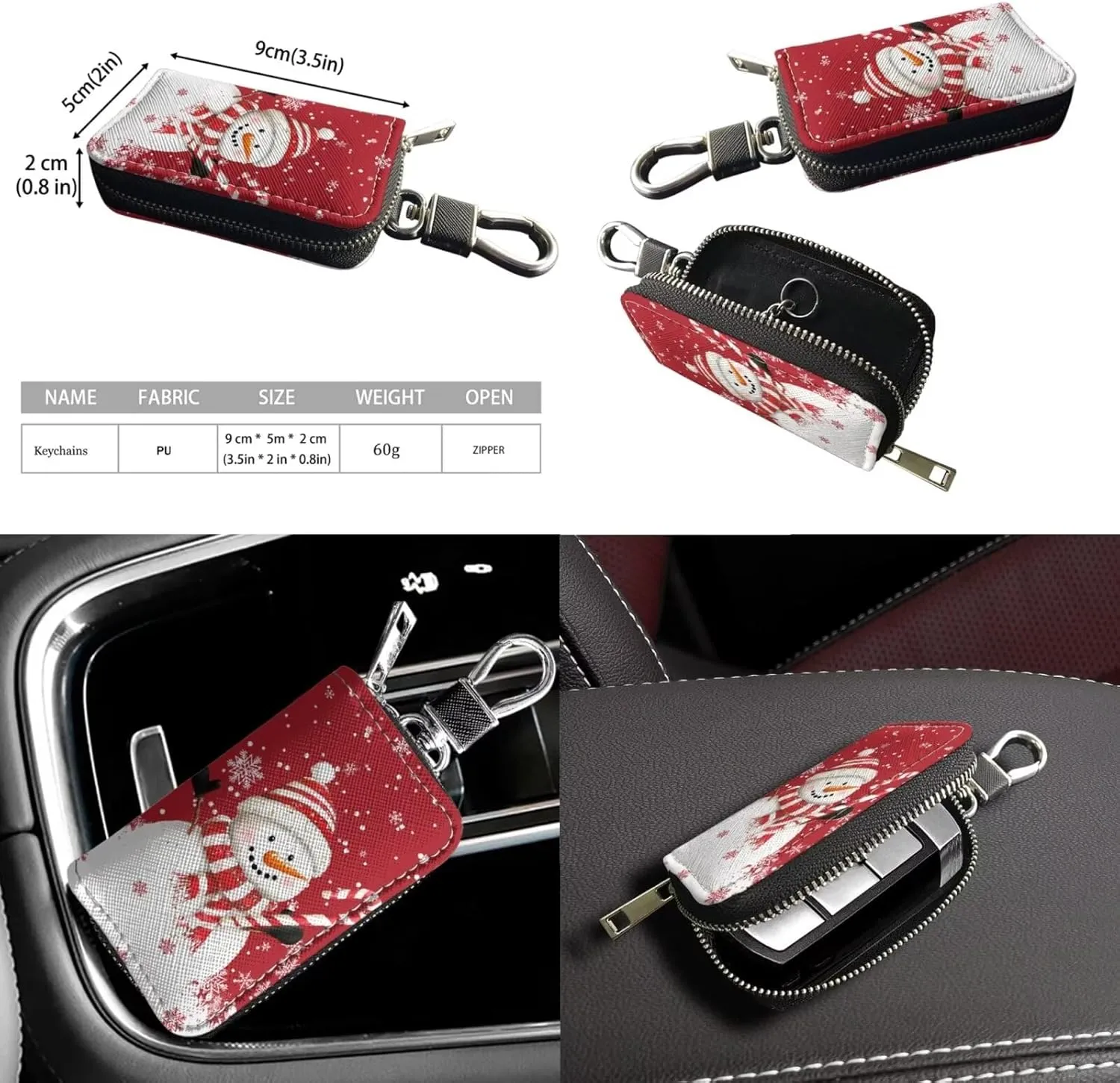 Rnyleeg 2 pcs Large Crossbody Bag for Women Leather Hobo Handbag for Work Bucket Bag with Matching Leather Car Key Cover