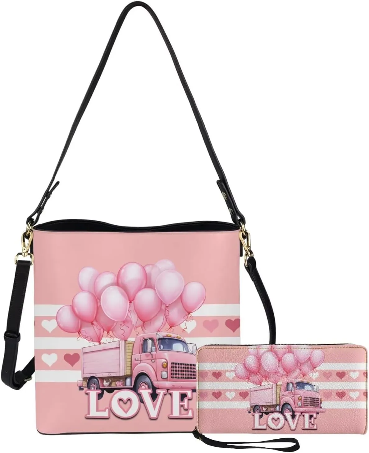 Rnyleeg Leather Crossbody Bags for Women Large Capacity Hobo Bag with 2 PCS Adjustable Strap Matching Waterproof Wallet Purse
