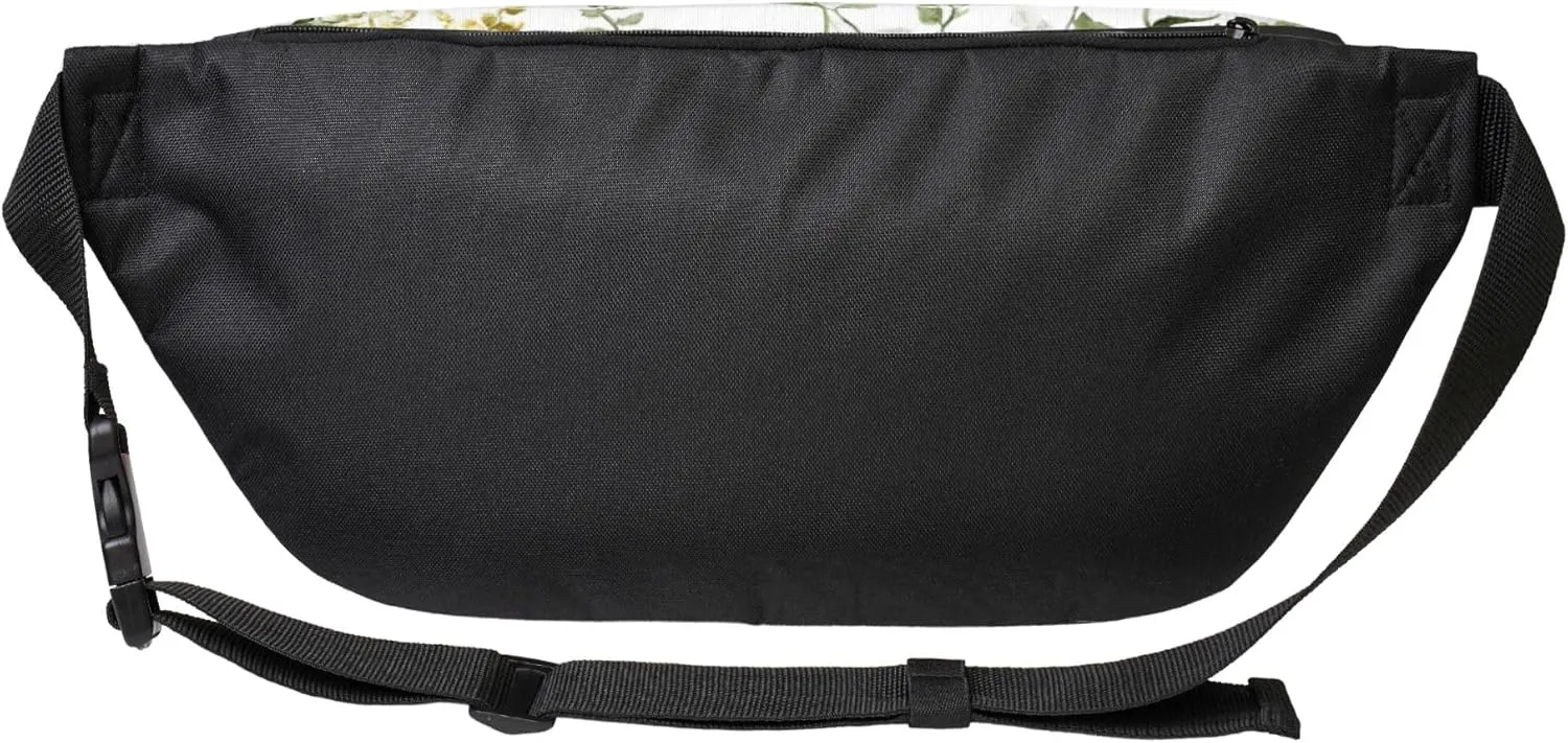 Running Waist Pack Butterfly Watercolor Botanical Leaf 2-in-1 Fanny Pack and Crossbody Bag Hiking Daypack for Men Women Running Travel Hiking Daily Commute