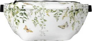 Running Waist Pack Butterfly Watercolor Botanical Leaf 2-in-1 Fanny Pack and Crossbody Bag Hiking Daypack for Men Women Running Travel Hiking Daily Commute