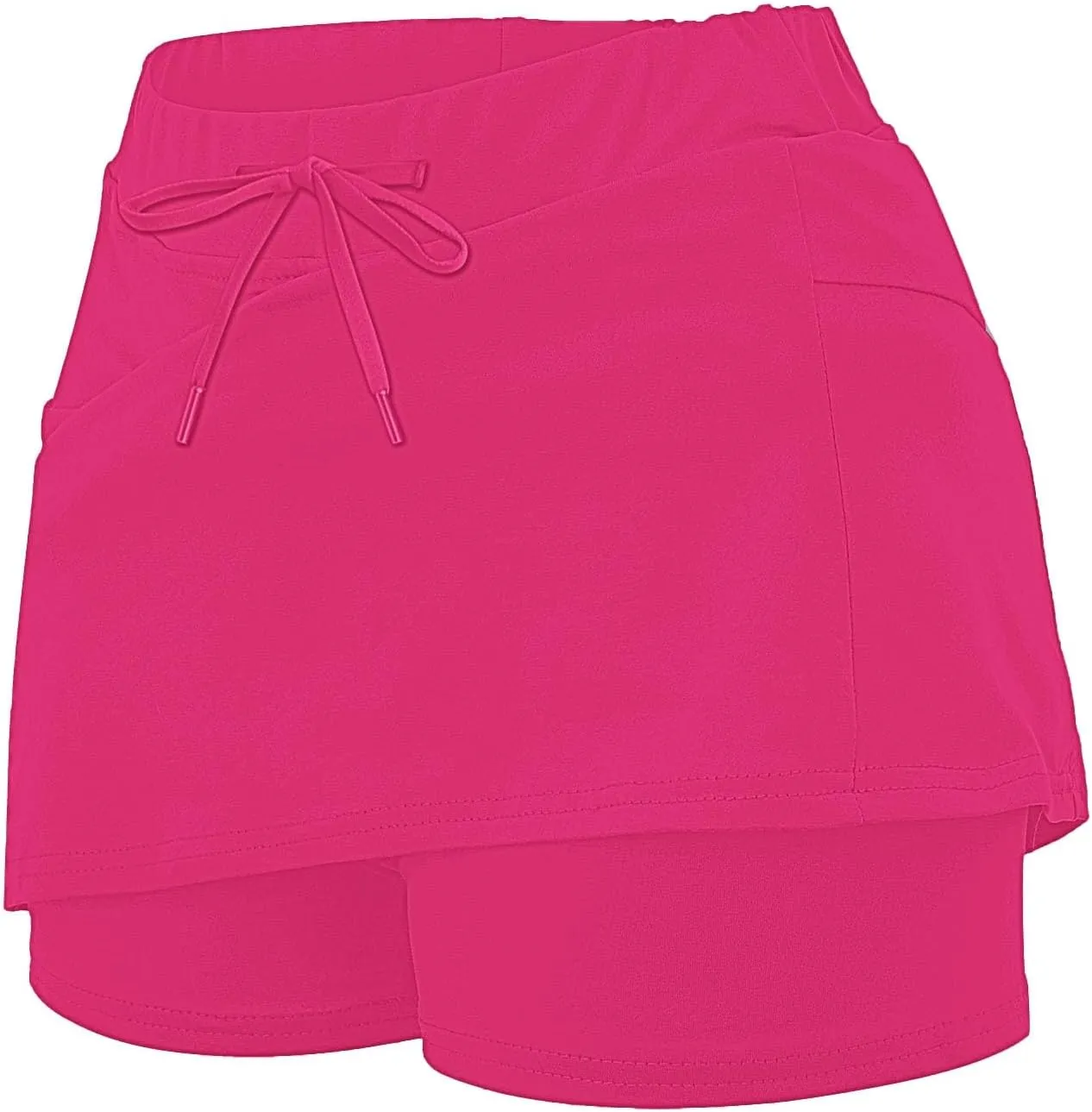 Skorts for Womens with High Waisted Soft Dressy A Line Pickleball Golf Casual Lightweight Athletic Tennis Skirt