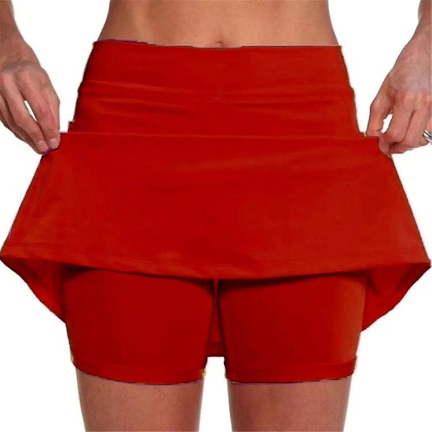 Skorts for Womens with High Waisted Soft Dressy A Line Pickleball Golf Casual Lightweight Athletic Tennis Skirt