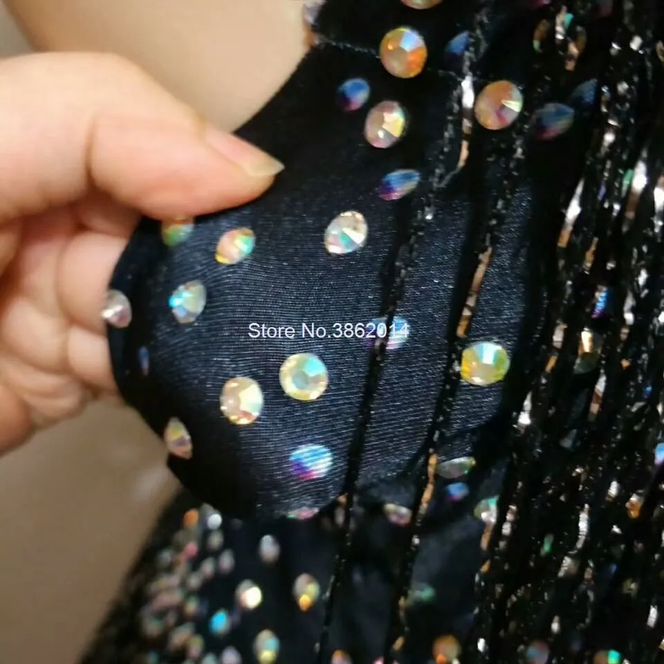 Sparkly Tassel Bodysuit