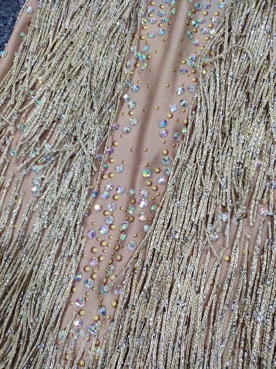 Sparkly Tassel Bodysuit