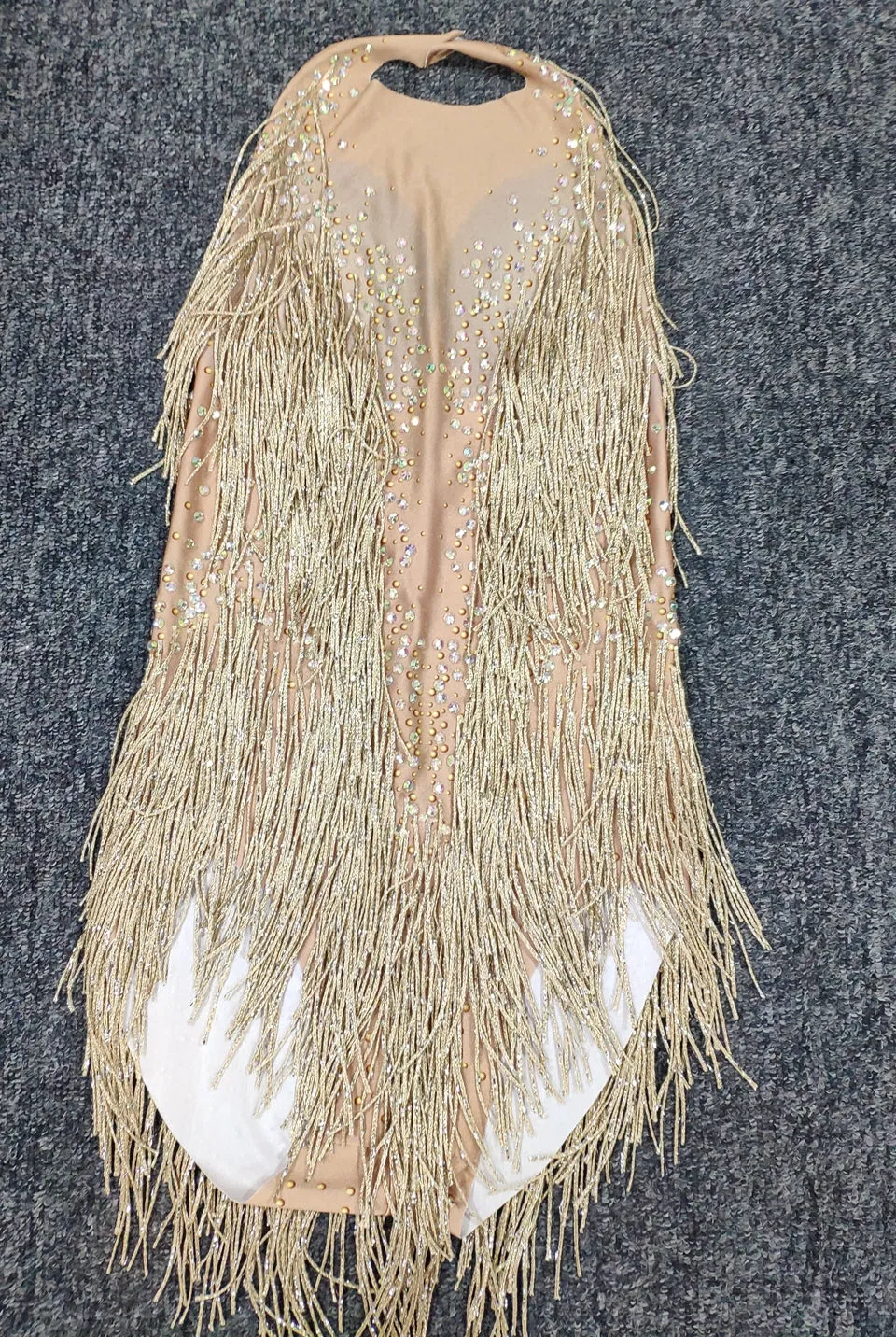 Sparkly Tassel Bodysuit