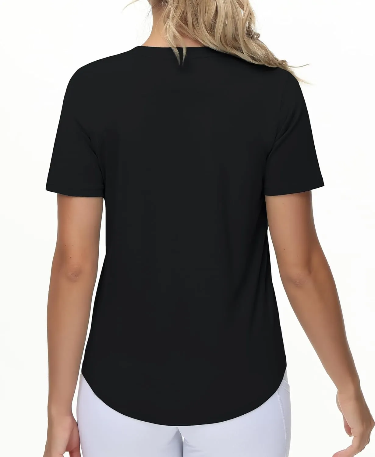 THE GYM PEOPLE Women's Workout Short Sleeve Breathable T-Shirts Athletic Yoga Tee Tops