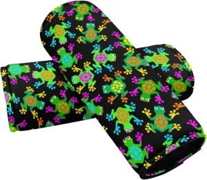 Uourmeti Frog Luggage Handle Wraps for Suitcase Set of 2 Pcs Luggage Handle Replacement Luggage Identifier Tag Handle Wraps/Grip/Identifier for Travel Bag