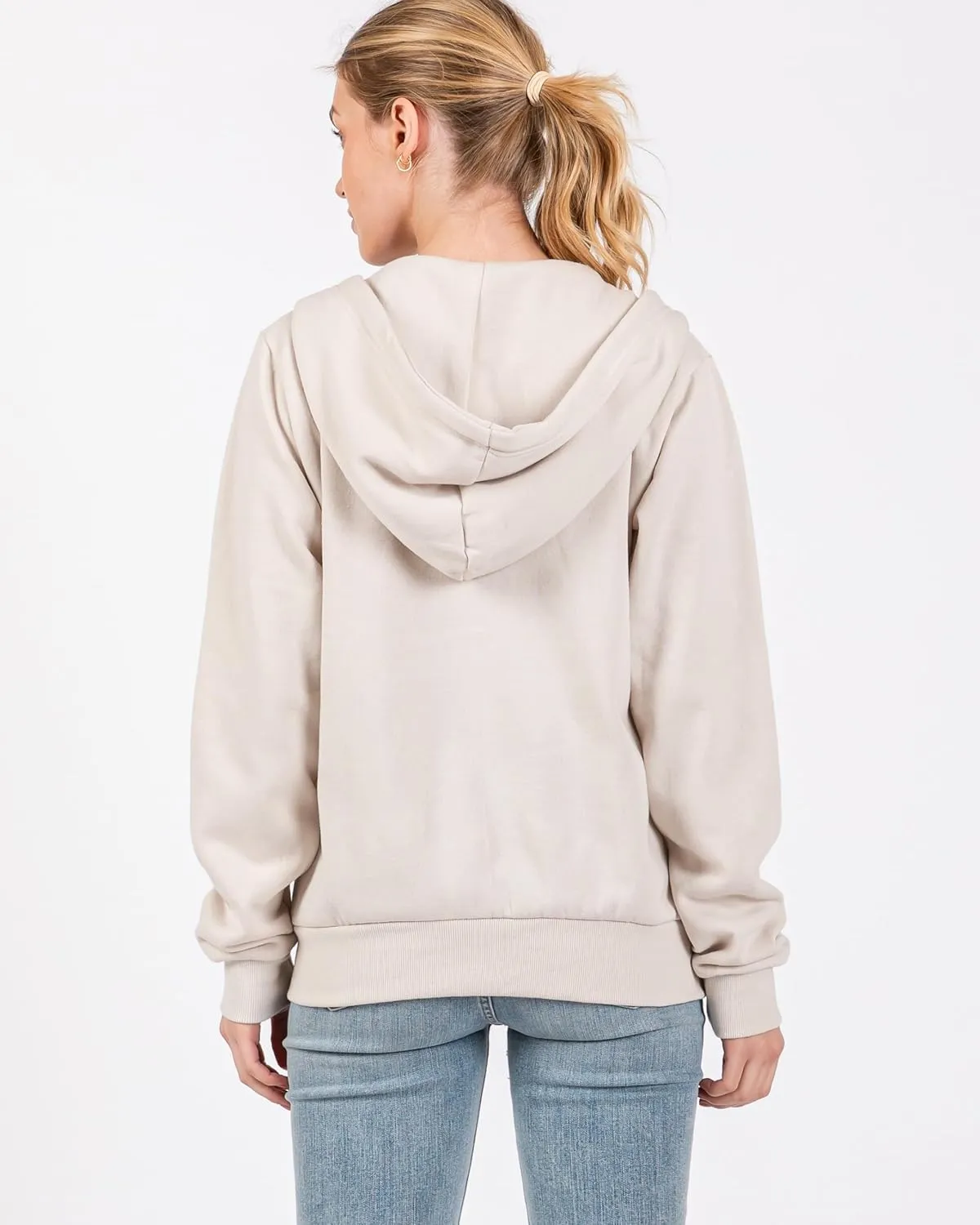 Urban Look Everyday Soft Fleece Zip Up Hoodies