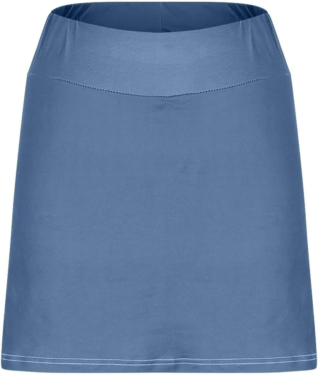Women's 2 in 1 Flowy Running Shorts Solid Elastic High Waisted Athletic Shorts Lightweight Workout Yoga Gym Shorts