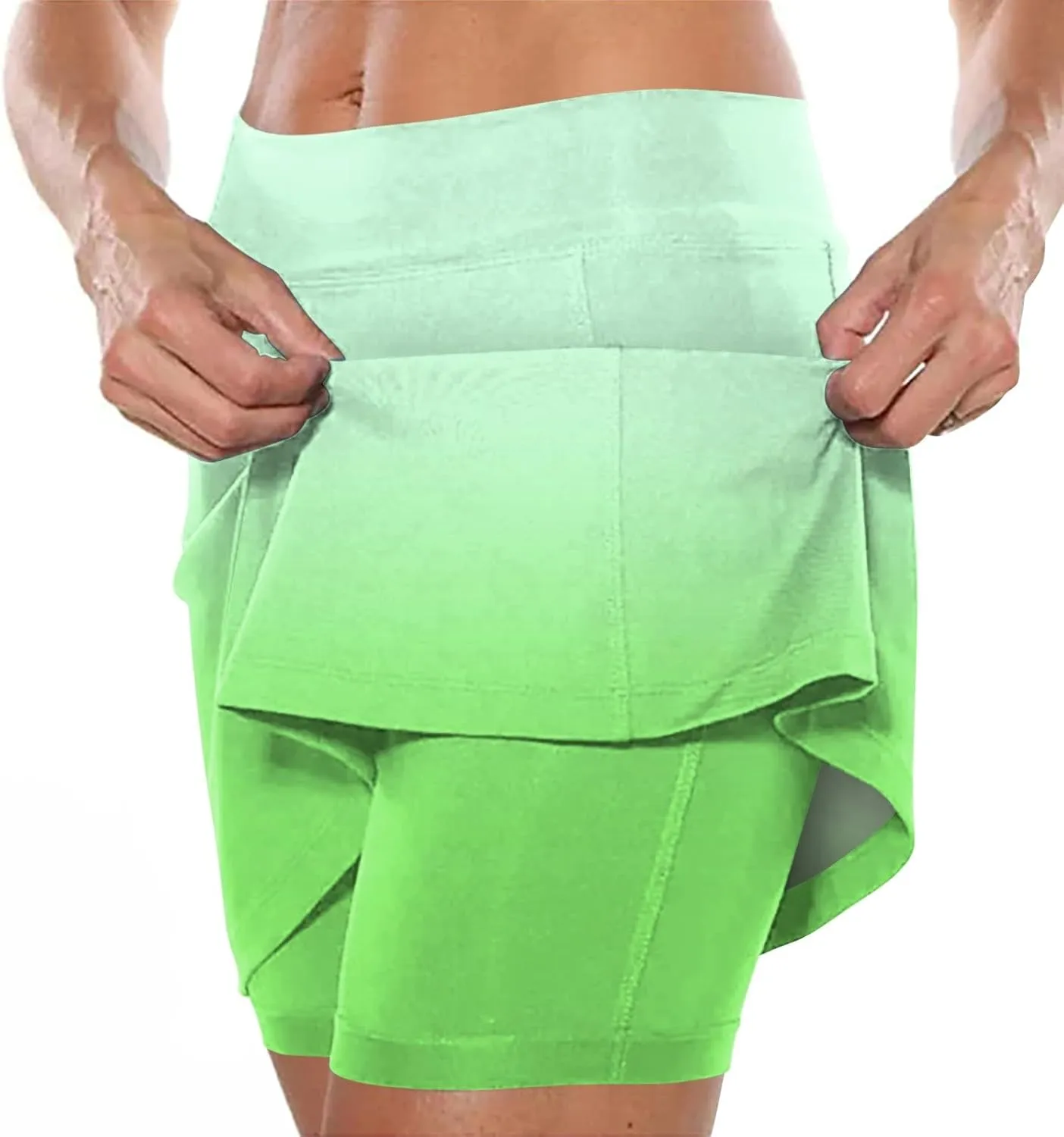Women's Active Skorts with Soft Lightweight Pockets Plus Size Running Tennis Skirt Golf Available in Plus Work Outfit