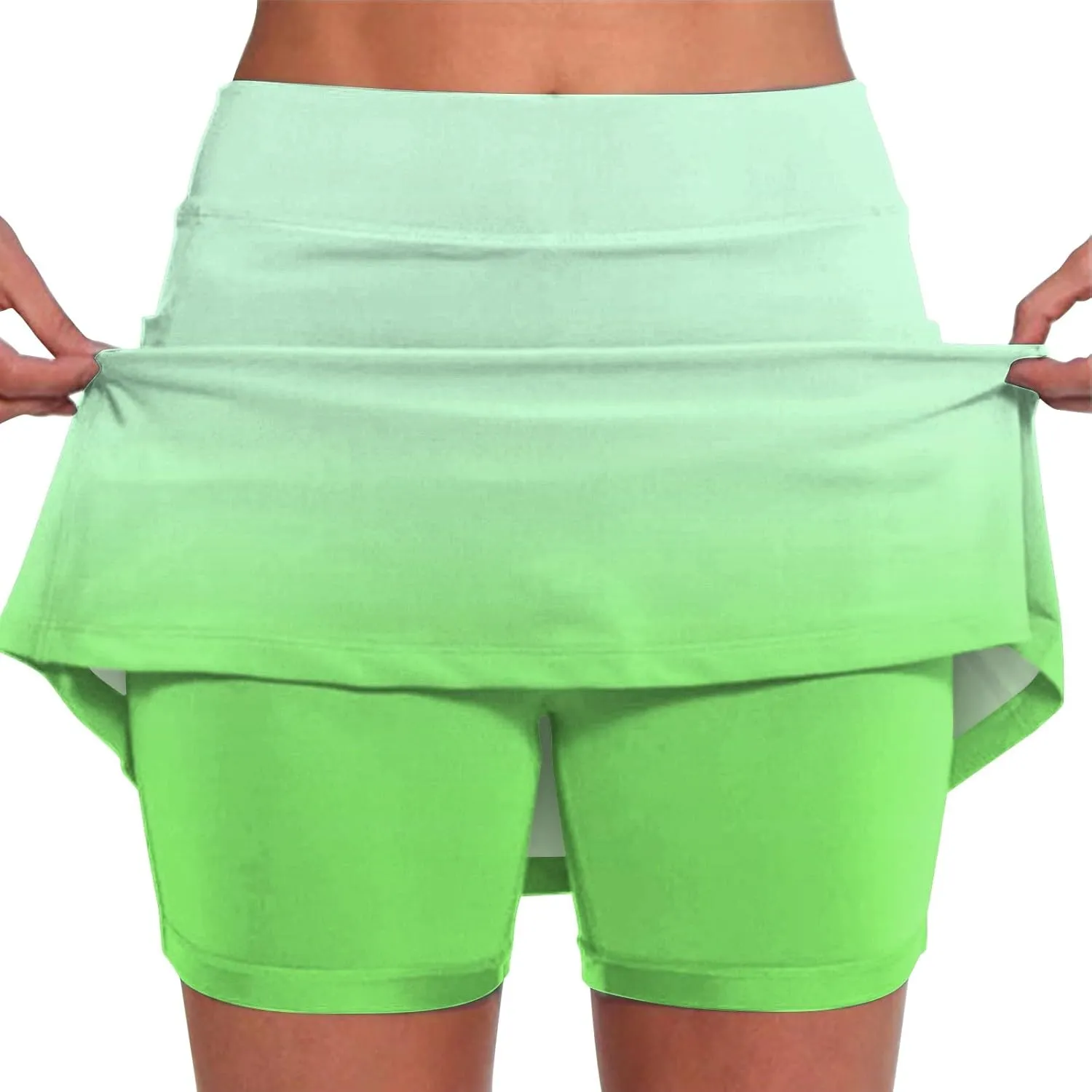 Women's Active Skorts with Soft Lightweight Pockets Plus Size Running Tennis Skirt Golf Available in Plus Work Outfit