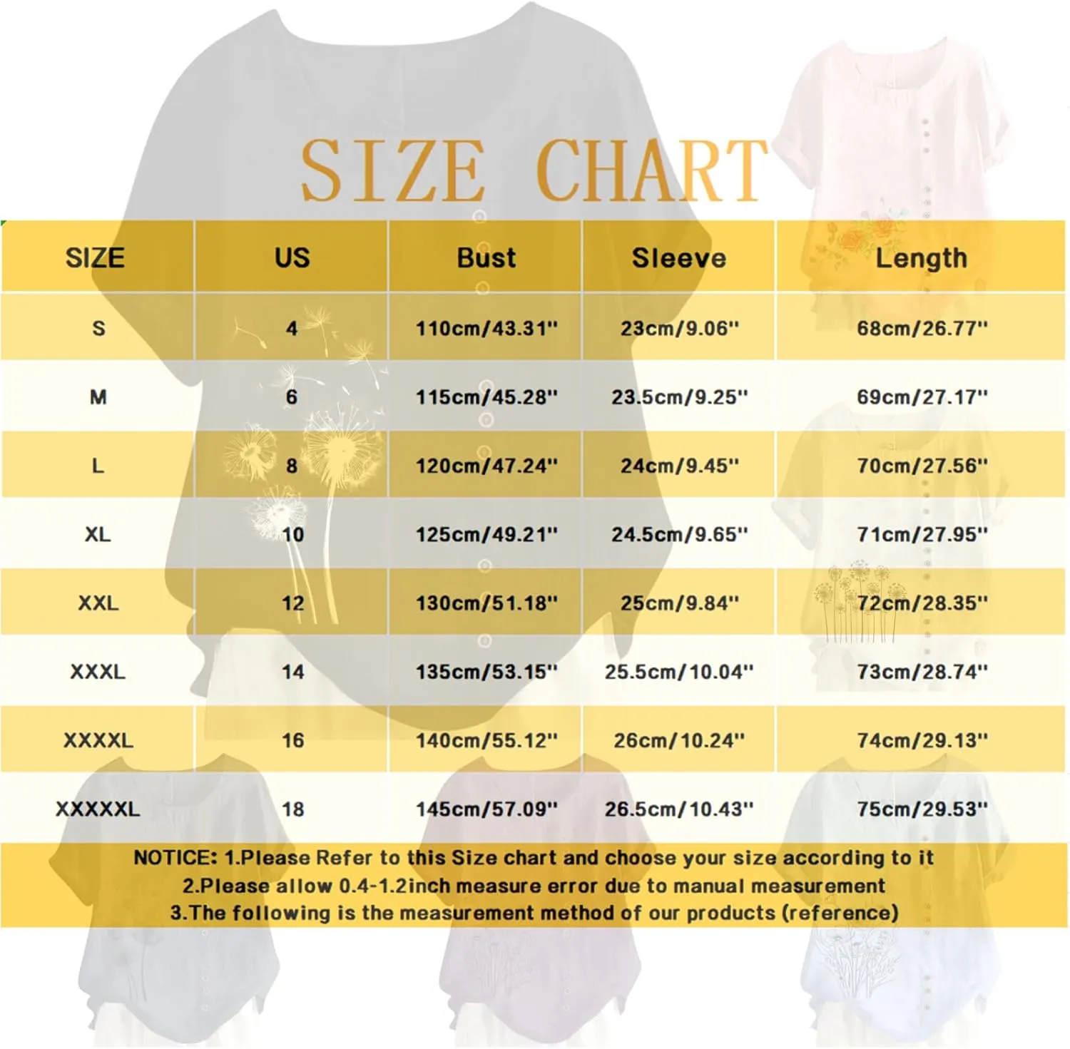 Women's Oversized Cotton Linen Shirts Summer Casual Boho Floral Print Short Sleeve Blouse Loose Crewneck Tunic Tops