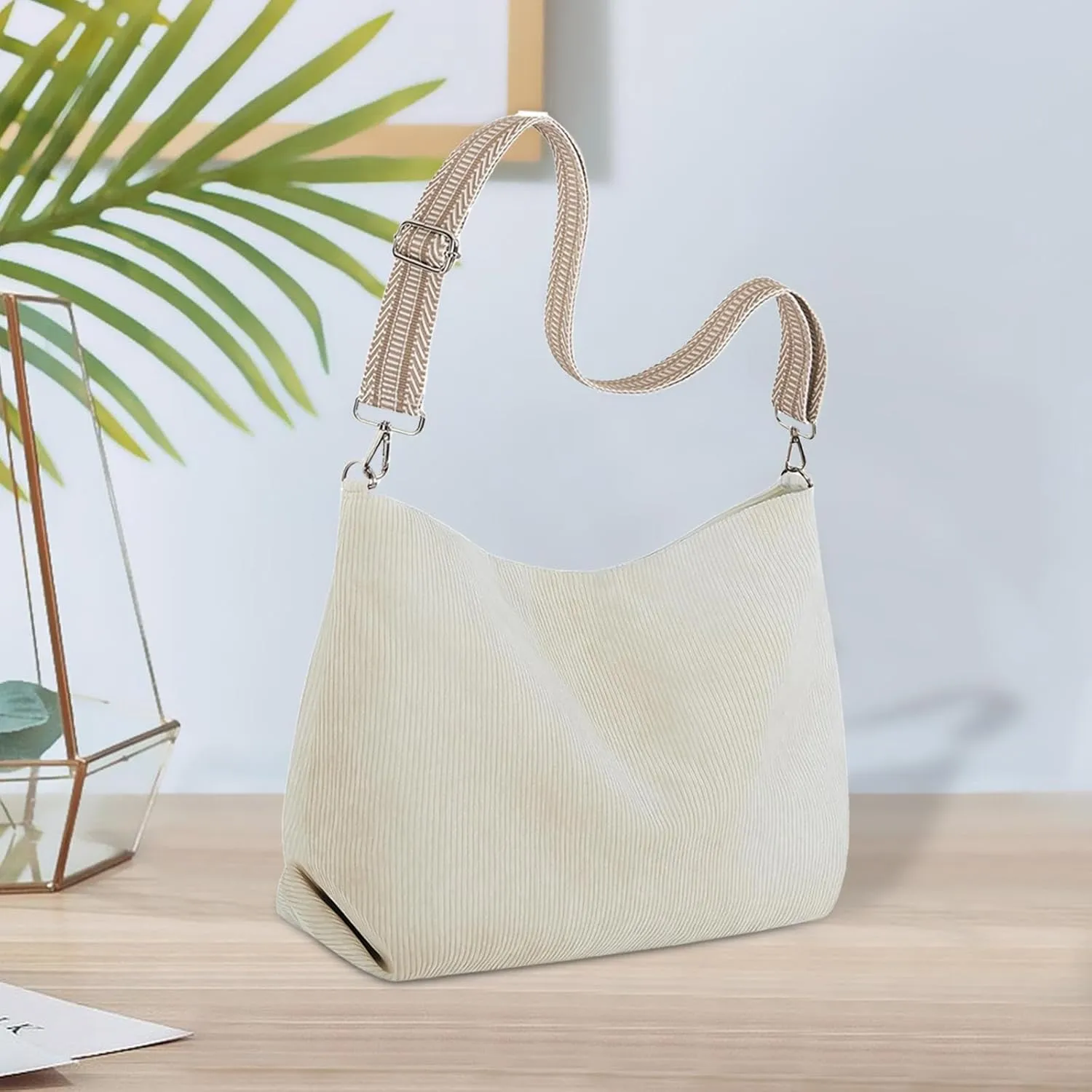 Womens Shoulder Bag Satchel Adjustable Strap Underarm Bag for Work Shopping
