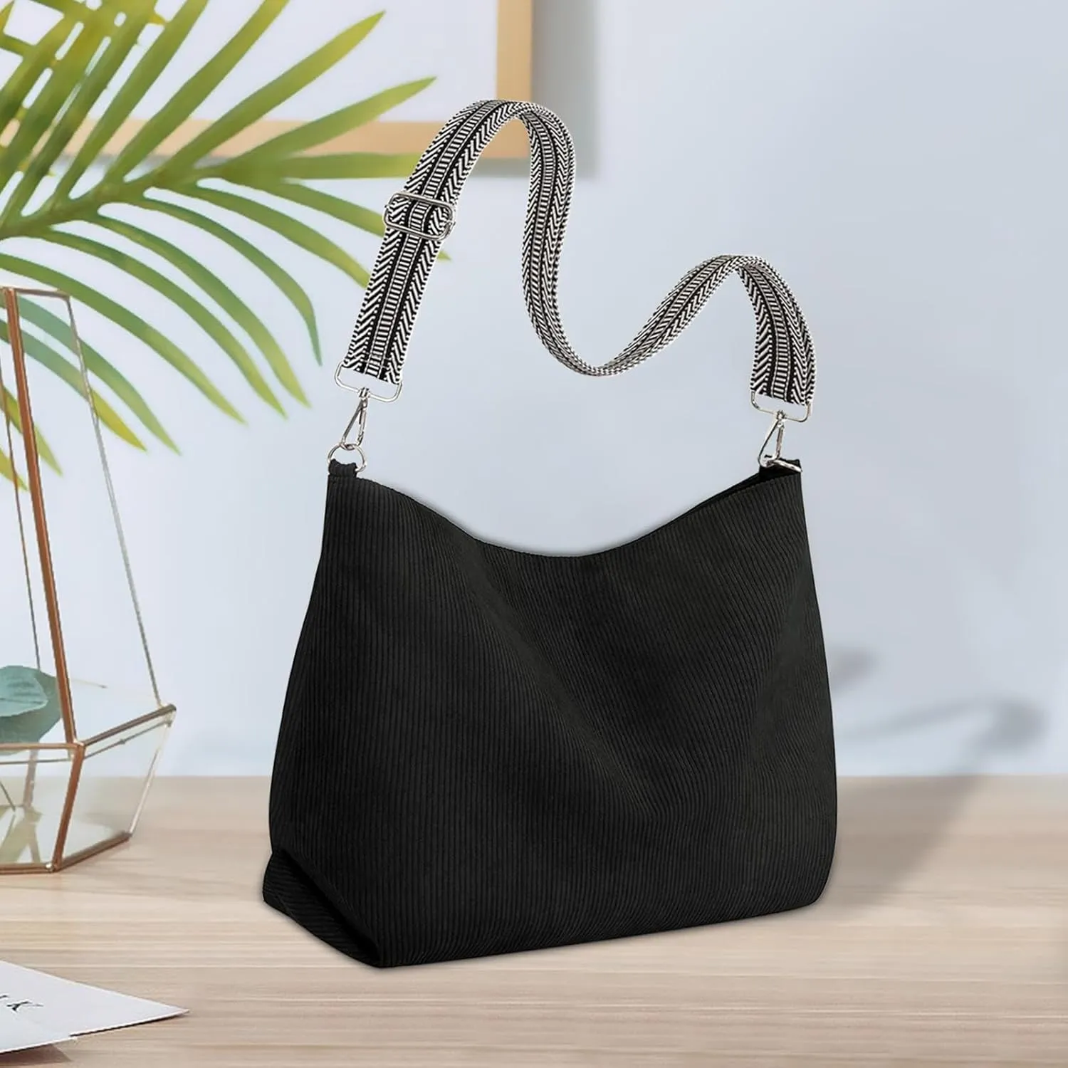 Womens Shoulder Bag Satchel Adjustable Strap Underarm Bag for Work Shopping