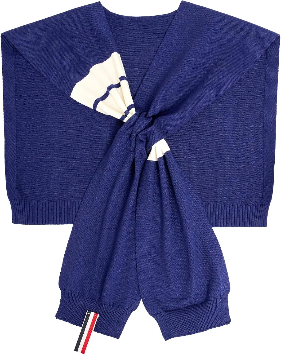 Women's Sweater Shawl Wraps Sleeves Knitted Collar Sweater Scarf Top Casual Lightweight Shoulder Cape Accessories