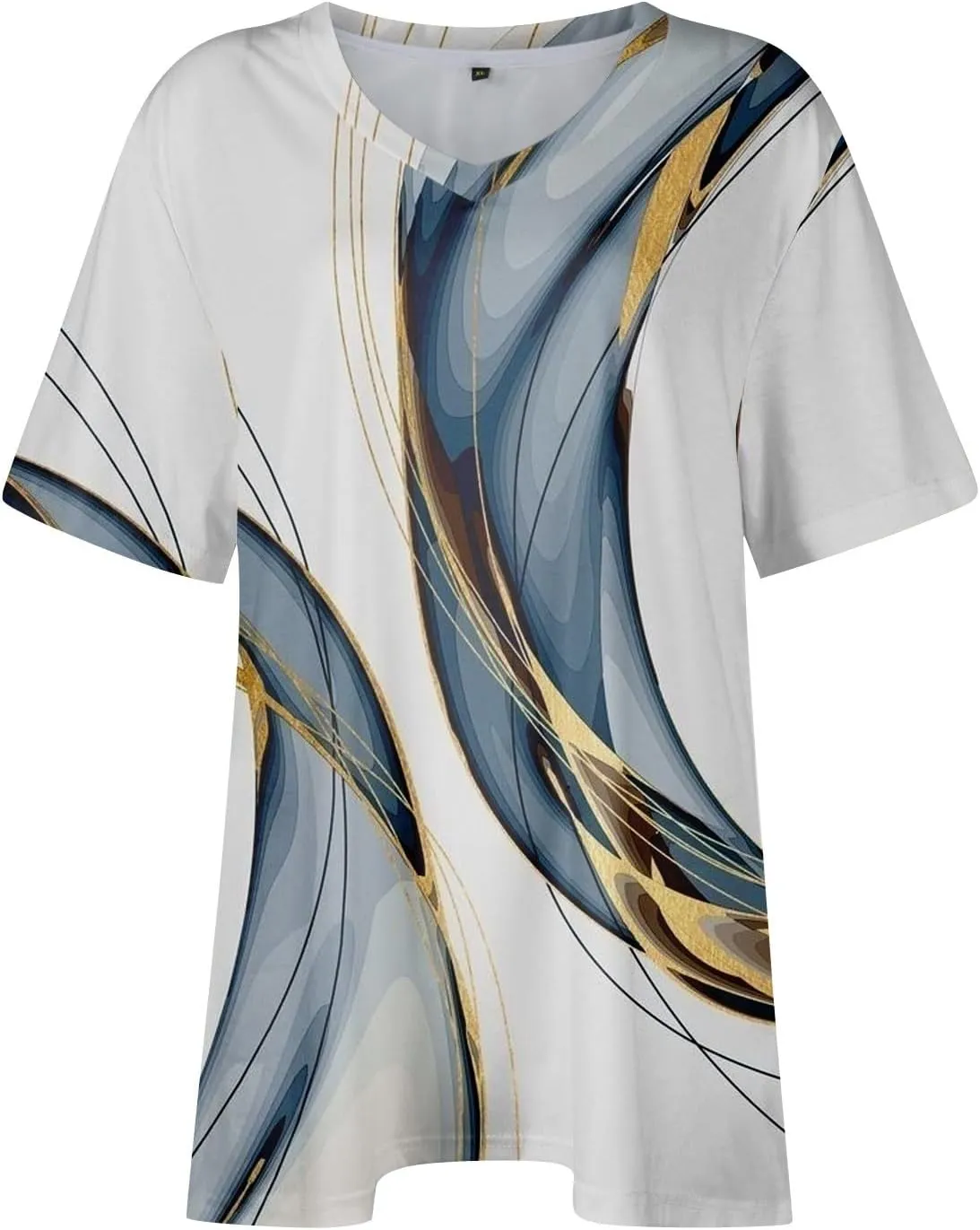 Womens Tops Dressy Fashion V Neck Short Sleeve Dressy Tops for Women Summer Animal Print Shirt Loose Fit Blouse